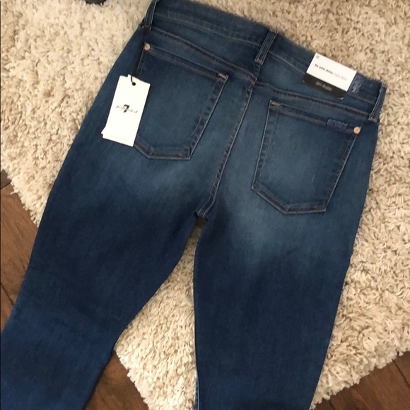 BRAND NEW 7 for all Mankind Slim Illusion Jeans! - Picture 5 of 6